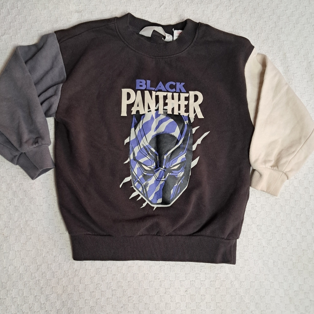 Toddler boy 4t H&M black panther sweatshirt